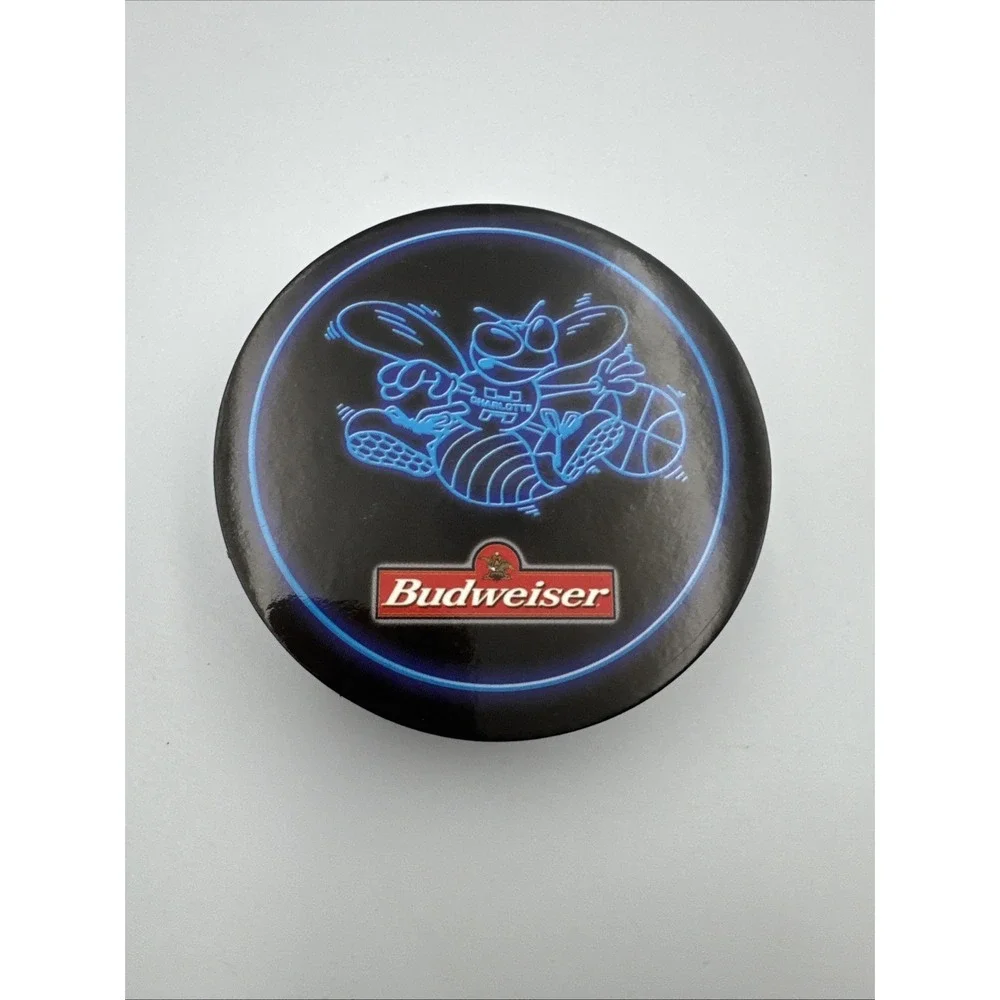 Vintage NBA Charlotte Hornets Coasters set‎ of 8. Sponsored by Budweiser